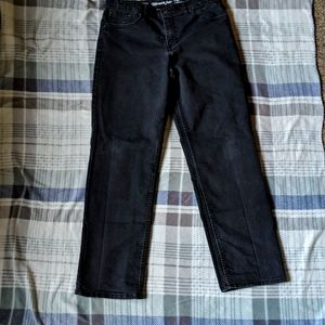 Urban pipeline boys 20 husky black jeans